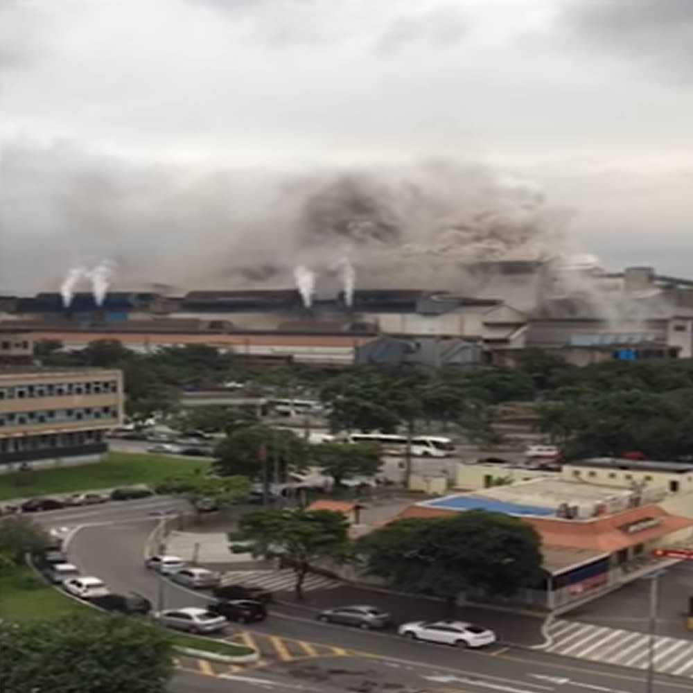Explosão na CSN leva 21 de seus funcionários para hospital