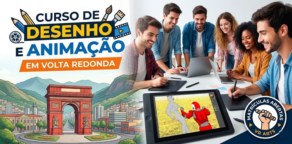 Curso de desenho Volta Redonda