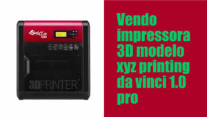 Impressora 3d xyz printing da vinci 1.0 pro