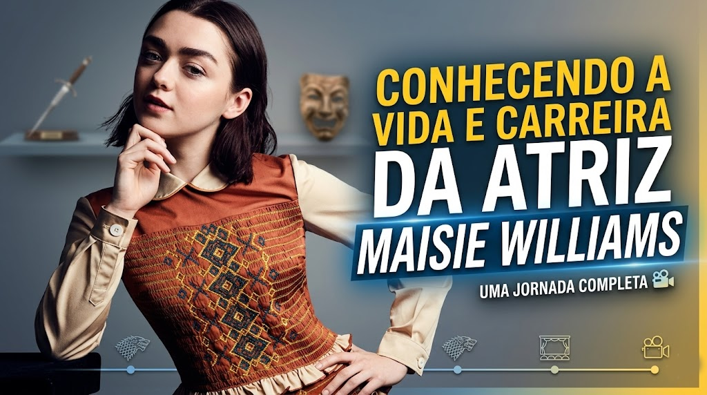 Conhecendo a vida e carreira da atriz Maisie Williams