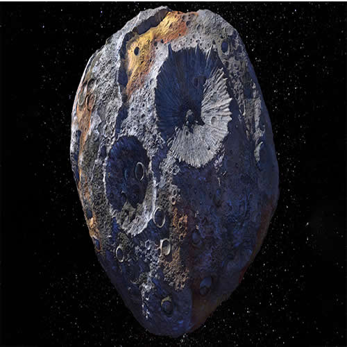 NASA captura um asteroide raro que vale 70.000 vezes a economia global