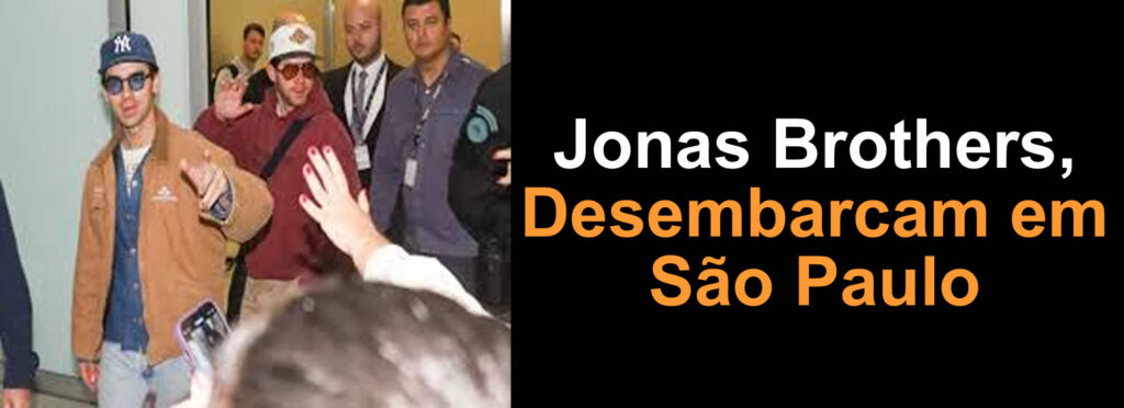 Nick Jonas e Joe Jonas Jonas Brothers