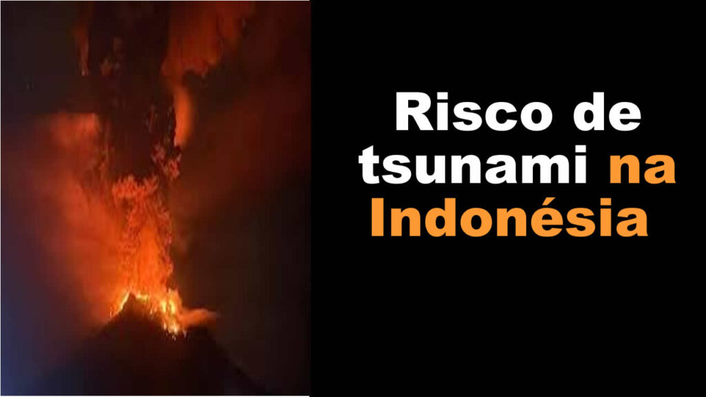 Risco de tsunami na Indonésia