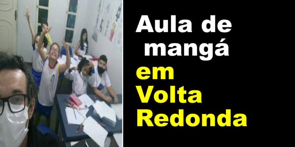 Aula de mangá em Volta Redonda