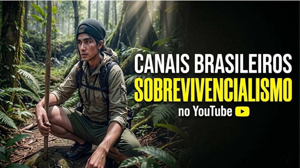 Canais Brasileiros de Sobrevivencialismo no YouTube -