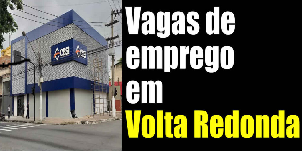 Vagas de emprego Volta Redonda