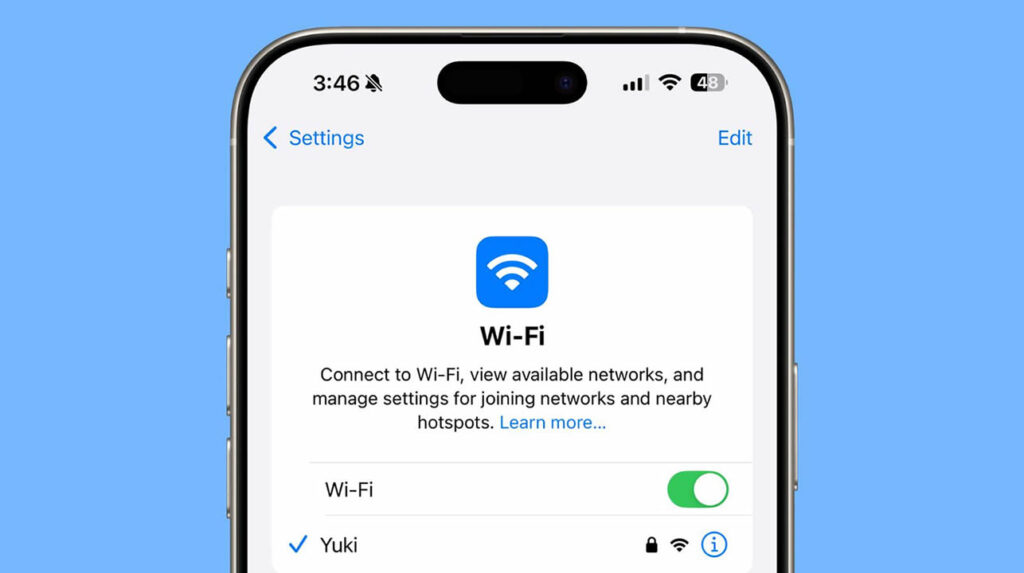 Wi-Fi cativo iOS 19