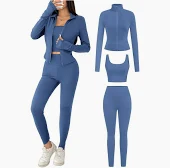 Conjuntos fitness e roupas básicas