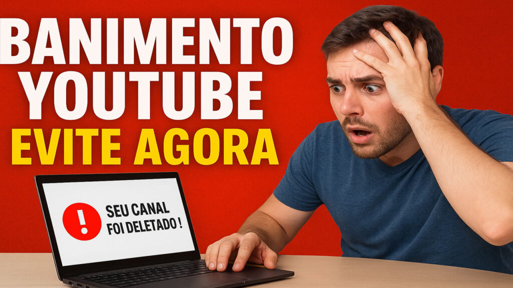 Banimento YouTube Evite Agora