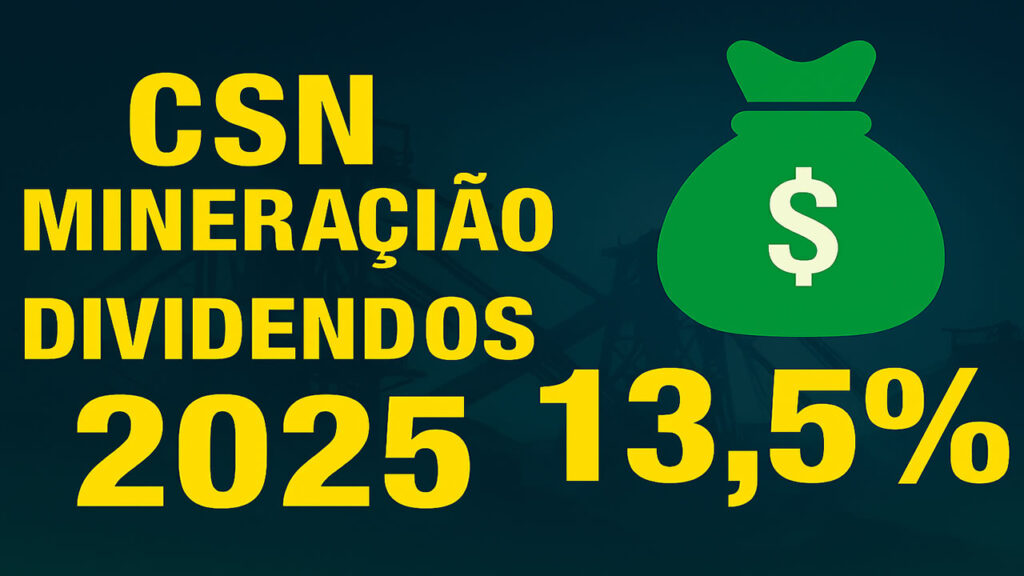 CSN mineração dividendos