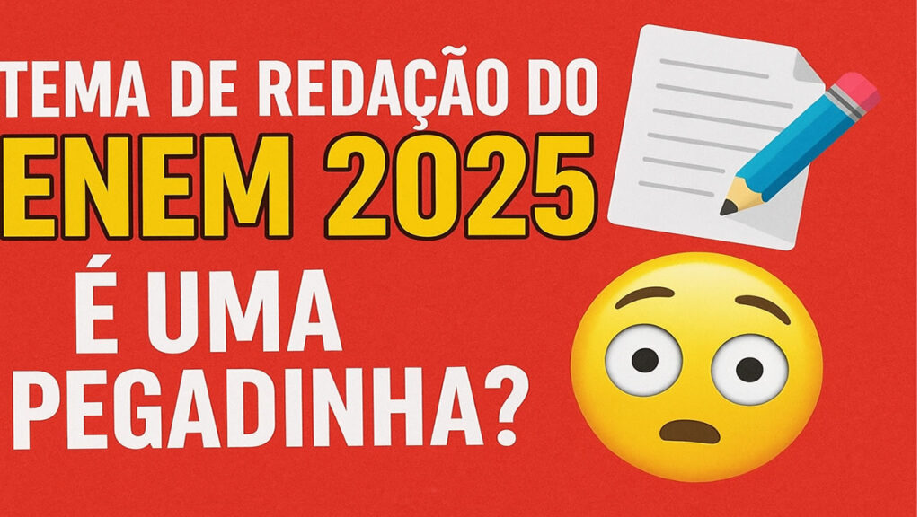 Redação do ENEM 2025