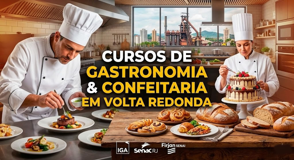 curso de Gastronomia e Confeitaria em Volta Redonda 44