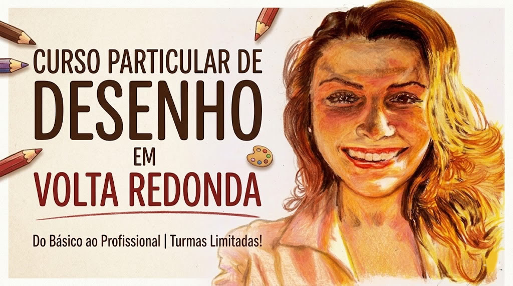 curso de desenho volta redonda