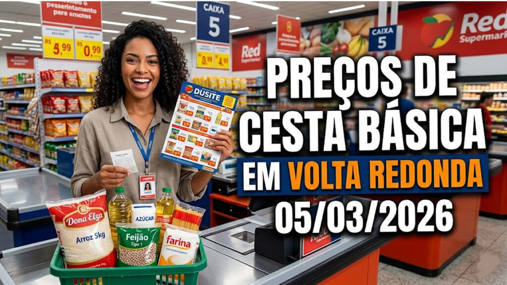 Cesta Básica em Volta Redonda