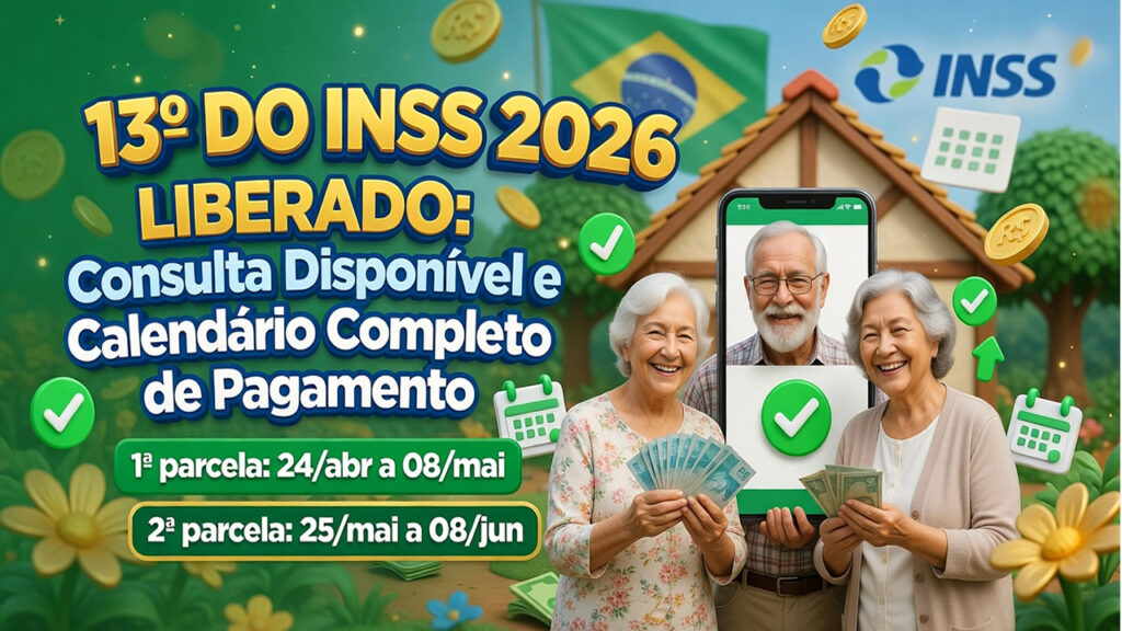 13º do INSS 2026 Liberado
