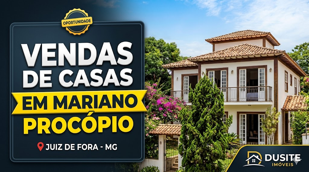 Vendas de casas em Mariano Procópio