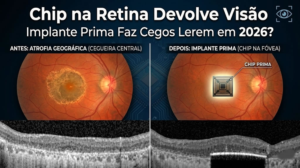 chip retina implante- visão