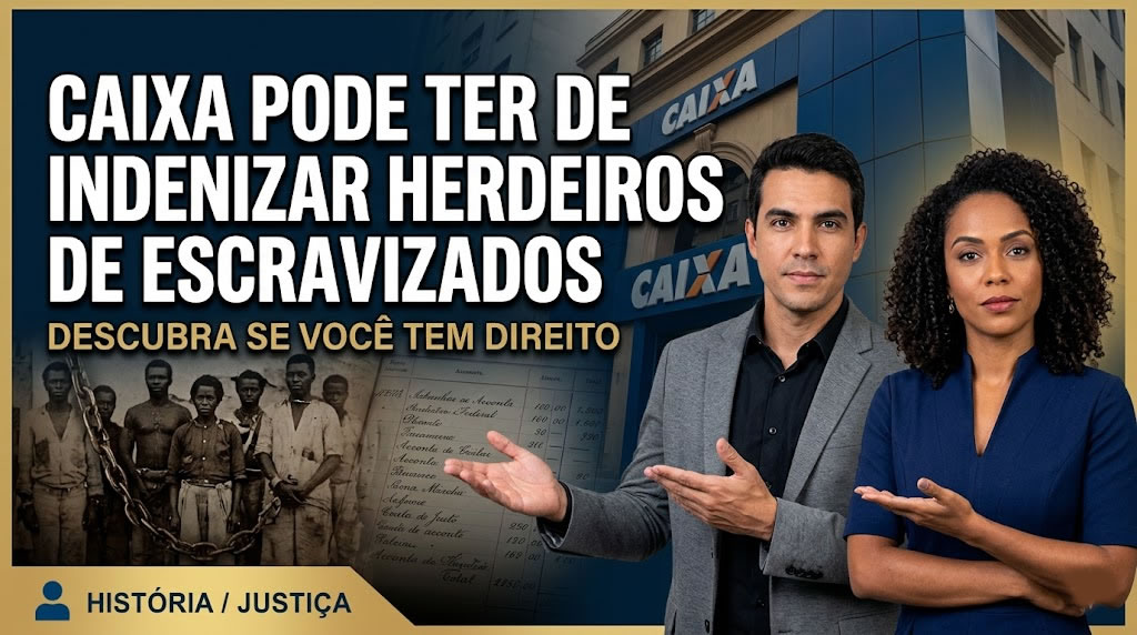 Caixa pode ter de indenizar herdeiros de escravizados