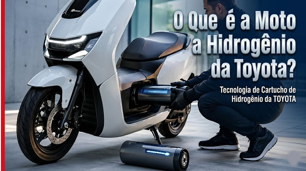 Moto a Hidrogênio da Toyota