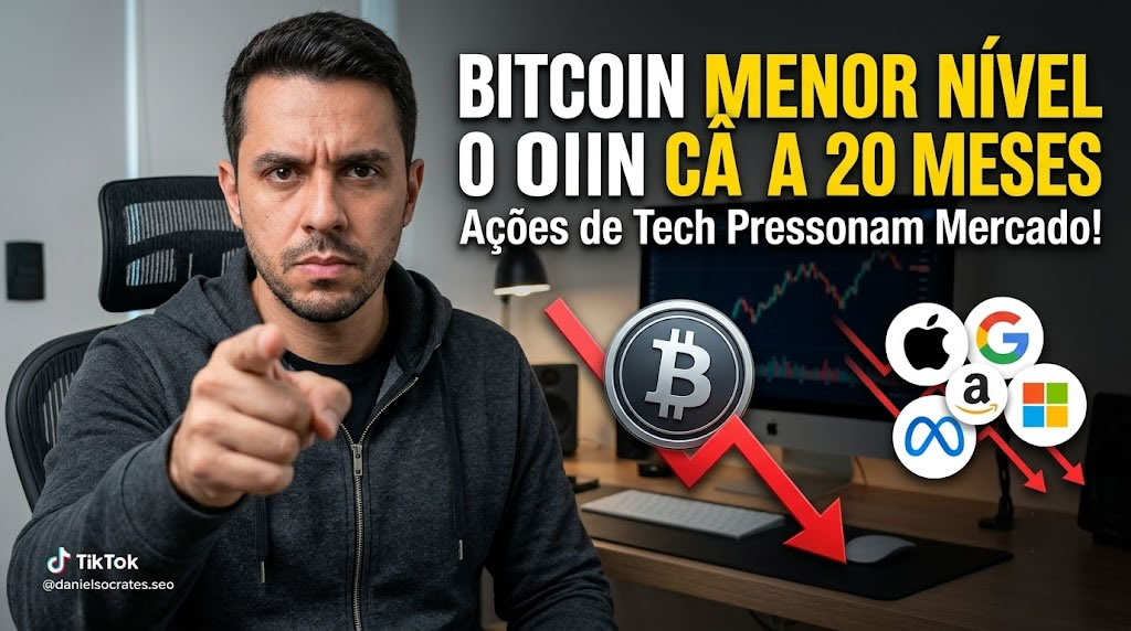 Bitcoin ações de tech