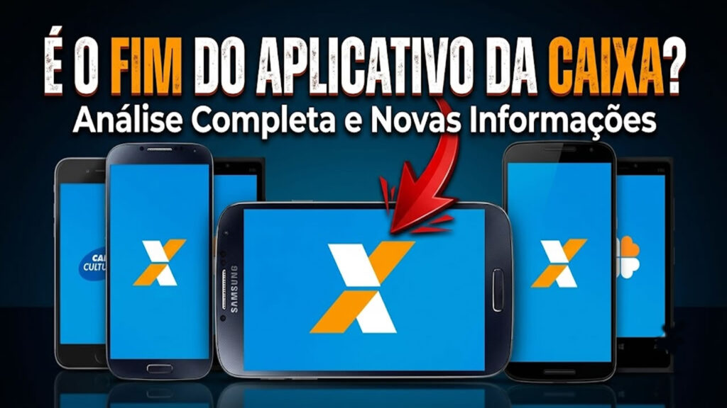 fim do aplicativo da Caixa