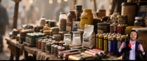Estoques de alimentos e recursos dos preparadores