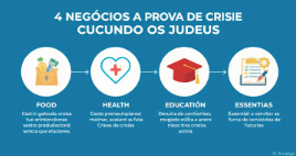 4 negócios a prova de crise segundo os Judeus