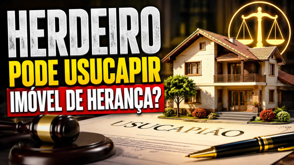 Herdeiro pode usucapir imóvel de herança?