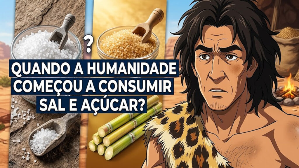 Quando a humanidade começou a consumir sal e açúcar