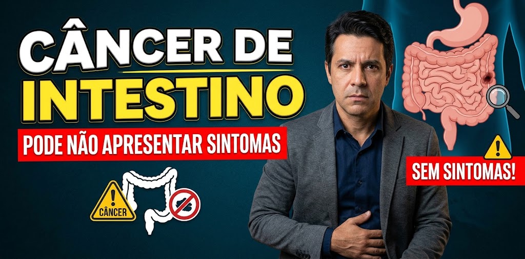 Câncer de intestino pode não apresentar sintomas