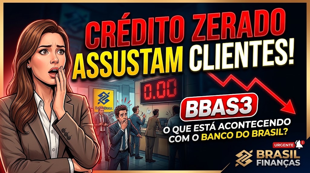 Crédito Zerado Assustam Clientes bbas3