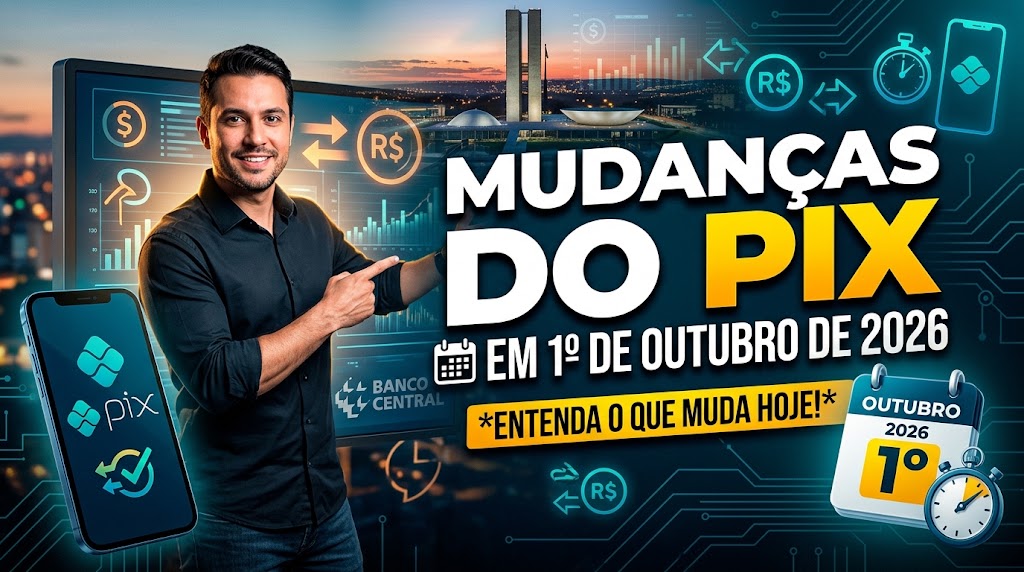 Mudanças do Pix em 1º de outubro de 2026