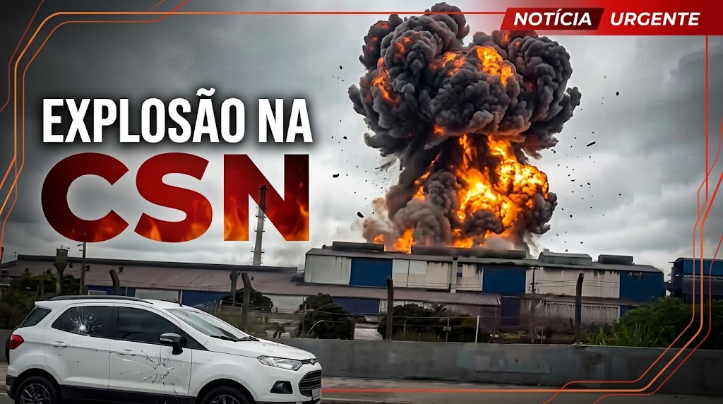 explosão na CSN